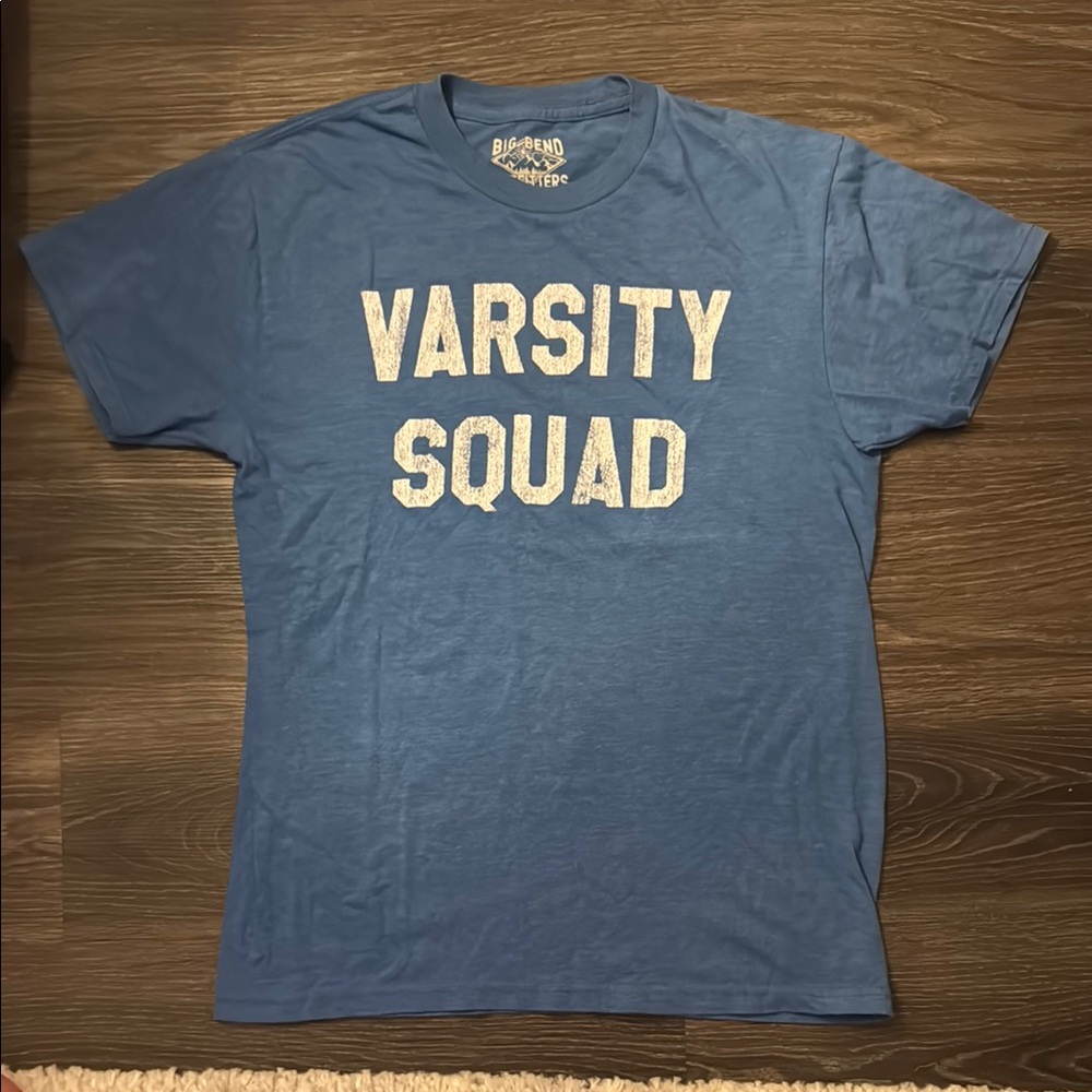 Varsity Squad Blue Short Sleeve Tee